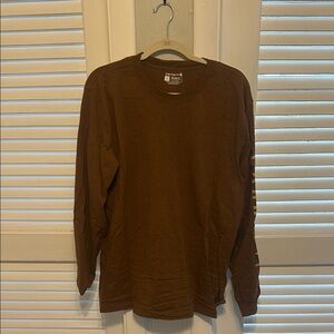 Carhartt Brown Long Sleeve Shirt